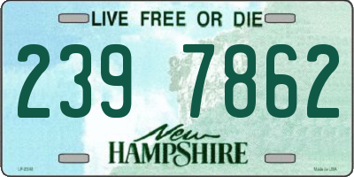 NH license plate 2397862