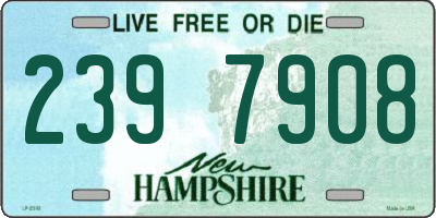 NH license plate 2397908