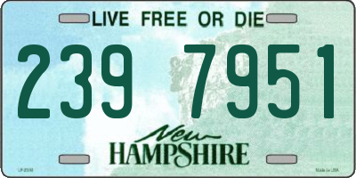 NH license plate 2397951