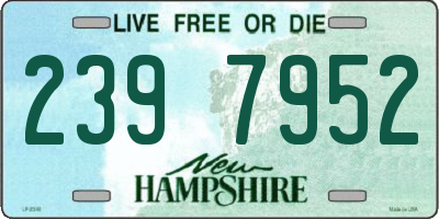 NH license plate 2397952