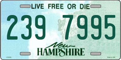 NH license plate 2397995