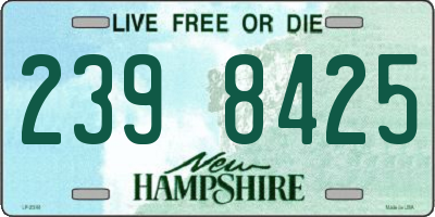 NH license plate 2398425