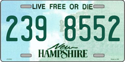 NH license plate 2398552