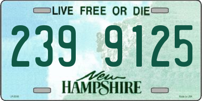 NH license plate 2399125