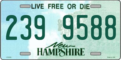 NH license plate 2399588