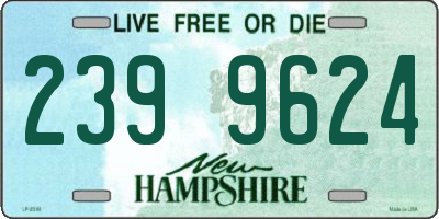 NH license plate 2399624