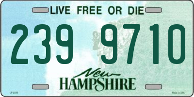 NH license plate 2399710