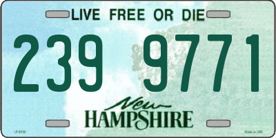 NH license plate 2399771