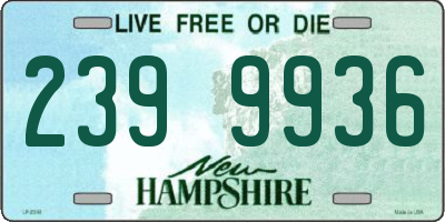 NH license plate 2399936