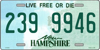 NH license plate 2399946