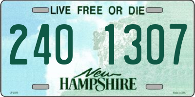 NH license plate 2401307