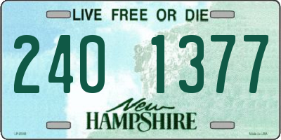NH license plate 2401377