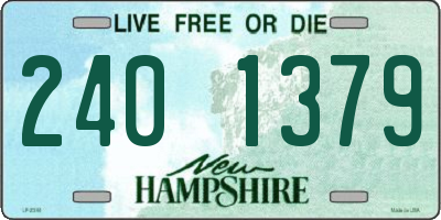 NH license plate 2401379
