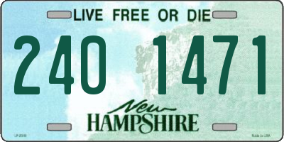 NH license plate 2401471