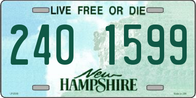 NH license plate 2401599