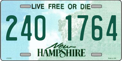 NH license plate 2401764
