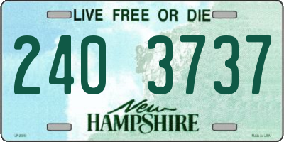 NH license plate 2403737