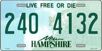 NH license plate 2404132