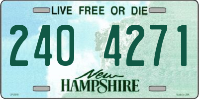 NH license plate 2404271