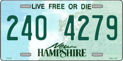 NH license plate 2404279
