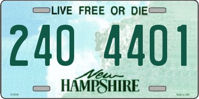 NH license plate 2404401