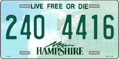 NH license plate 2404416