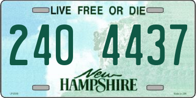 NH license plate 2404437