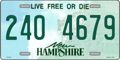 NH license plate 2404679