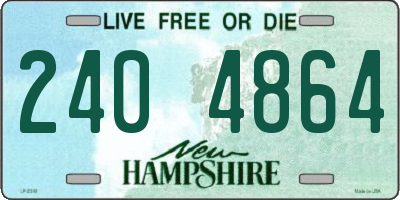 NH license plate 2404864