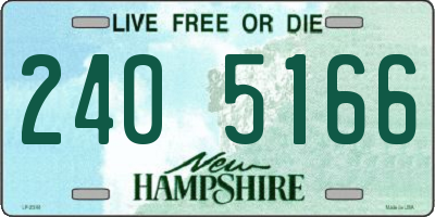 NH license plate 2405166
