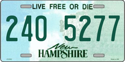 NH license plate 2405277