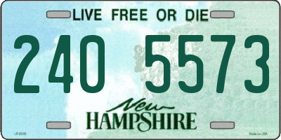 NH license plate 2405573