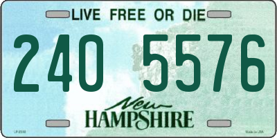NH license plate 2405576