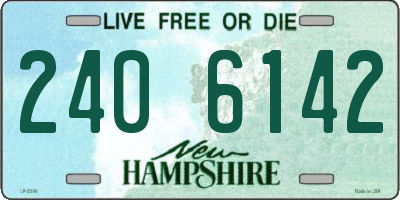 NH license plate 2406142