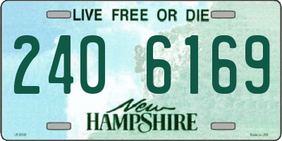 NH license plate 2406169