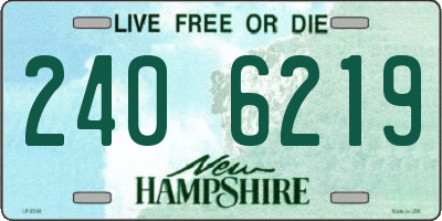 NH license plate 2406219