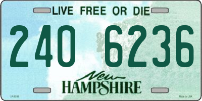 NH license plate 2406236