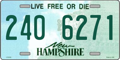 NH license plate 2406271