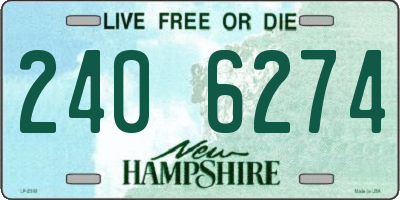 NH license plate 2406274