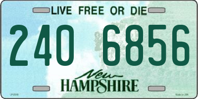 NH license plate 2406856