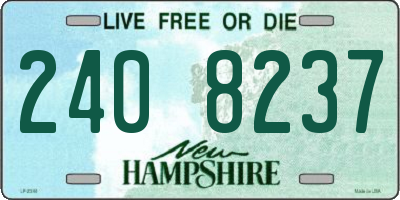 NH license plate 2408237