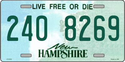 NH license plate 2408269