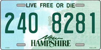 NH license plate 2408281