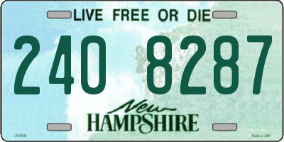 NH license plate 2408287