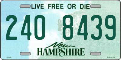 NH license plate 2408439