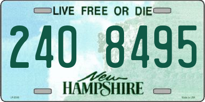 NH license plate 2408495