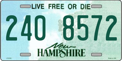 NH license plate 2408572