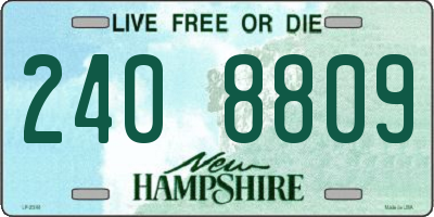 NH license plate 2408809