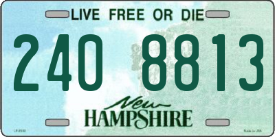 NH license plate 2408813