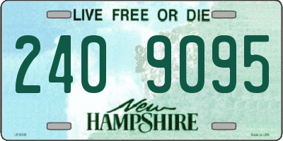NH license plate 2409095
